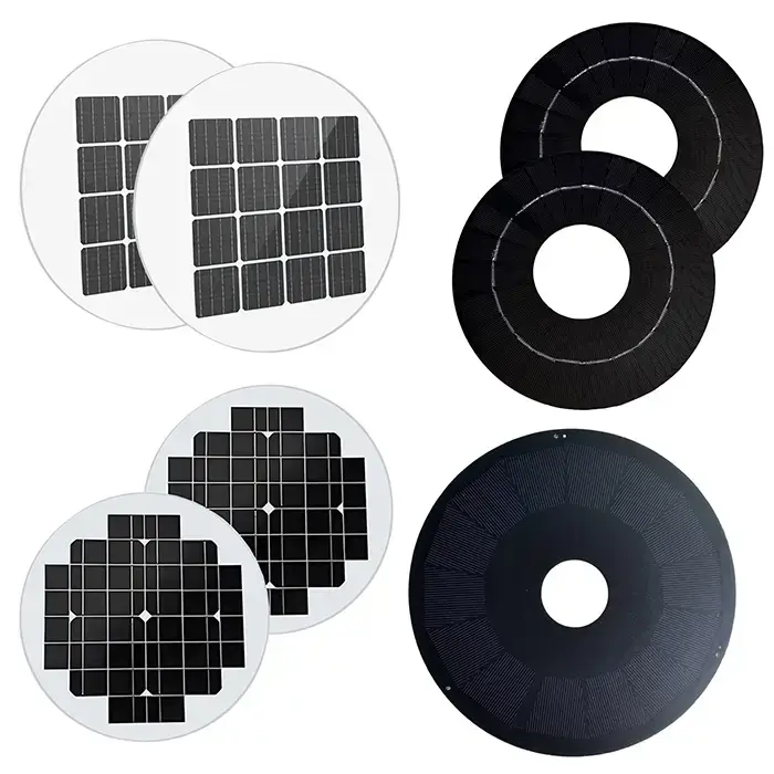 Painéis Solares Redondo personalizado