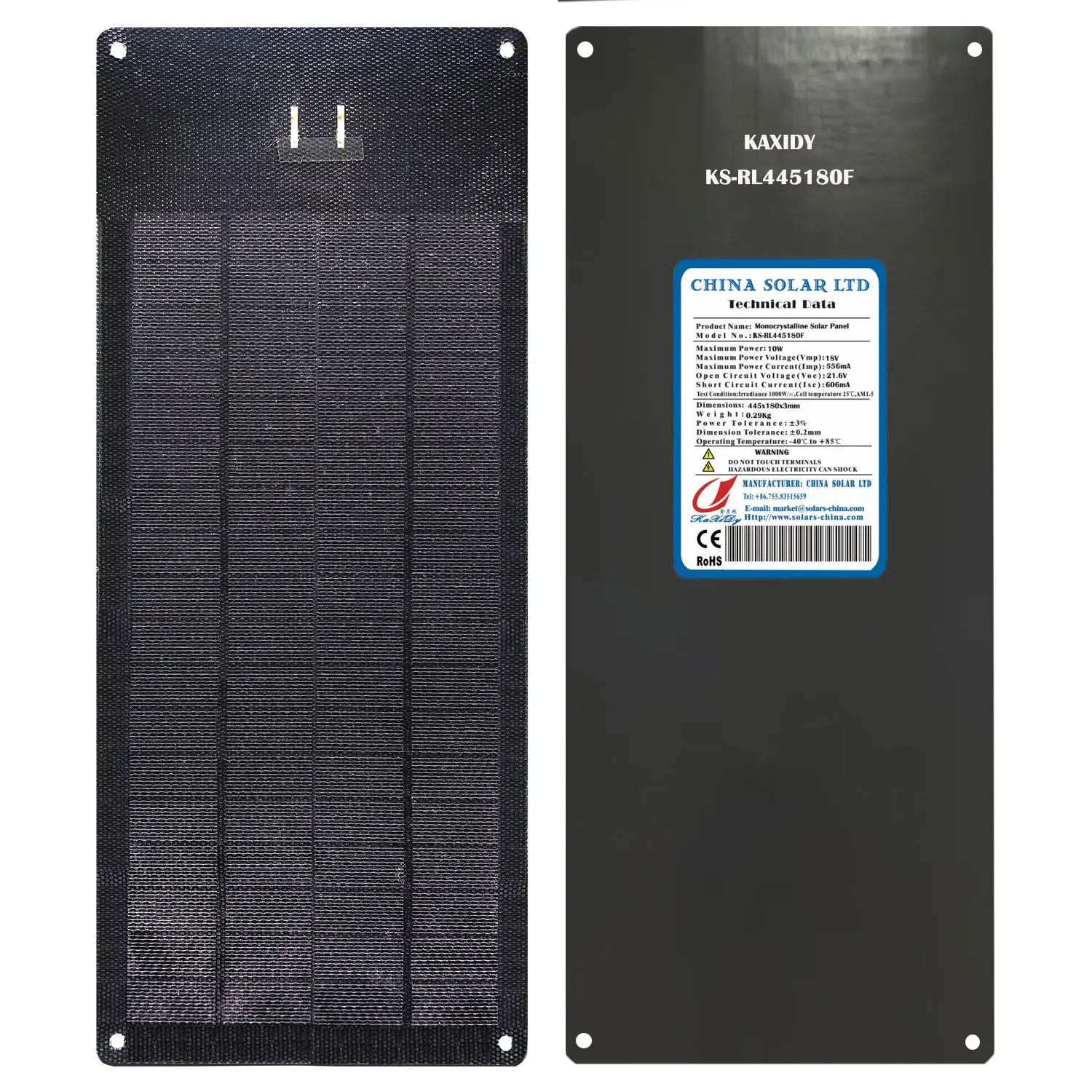 Flexível Painéis Fotovoltaico 10W