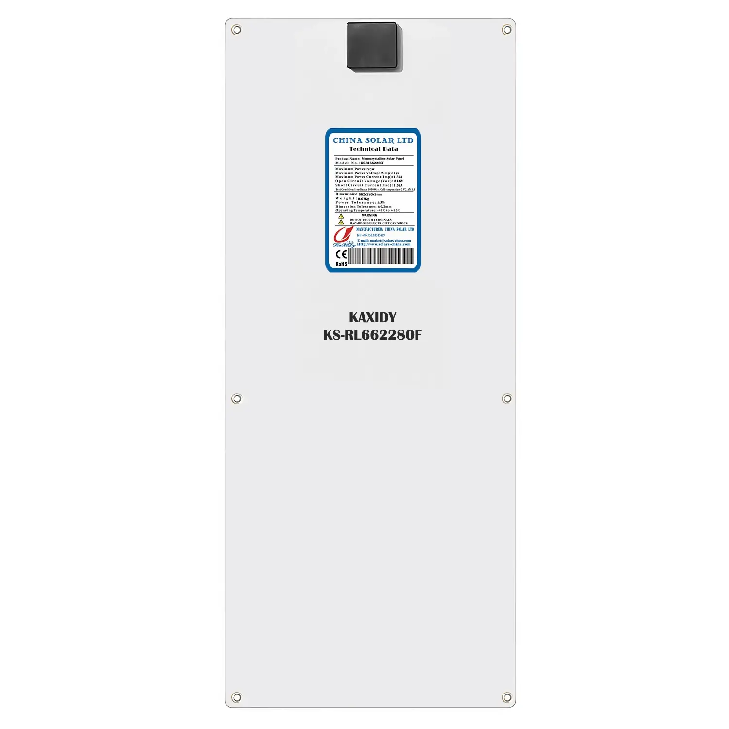 Painel Solar Flexível 18V