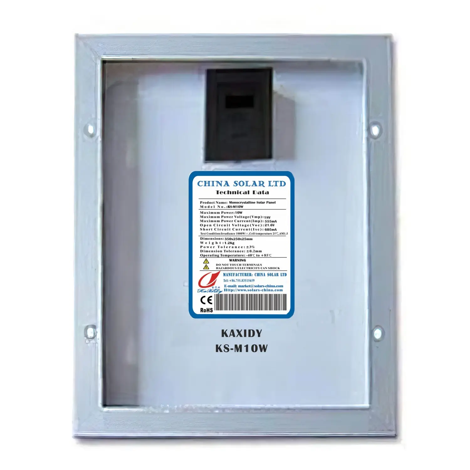 Módulo Painel Solar 10W