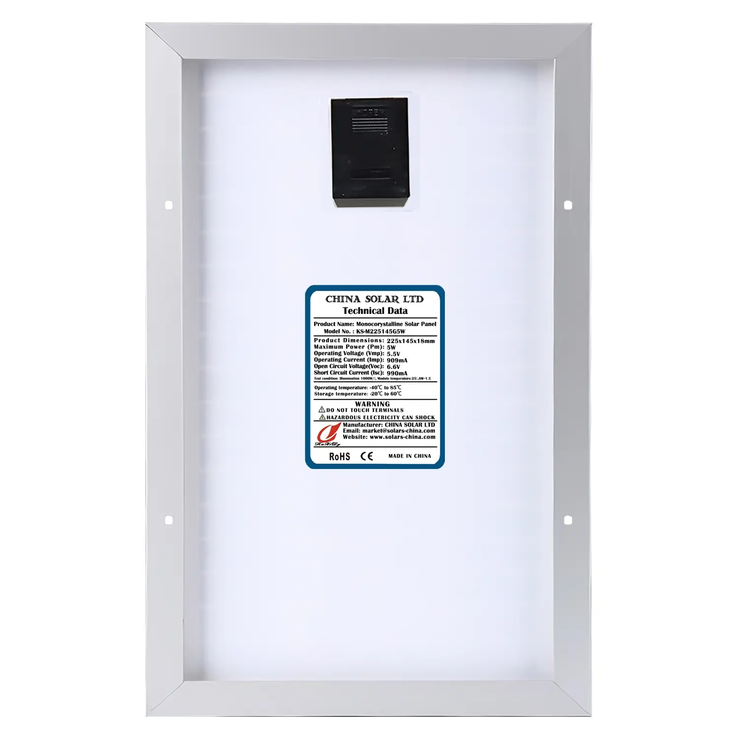 Módulo Solar Monocristalino 5W