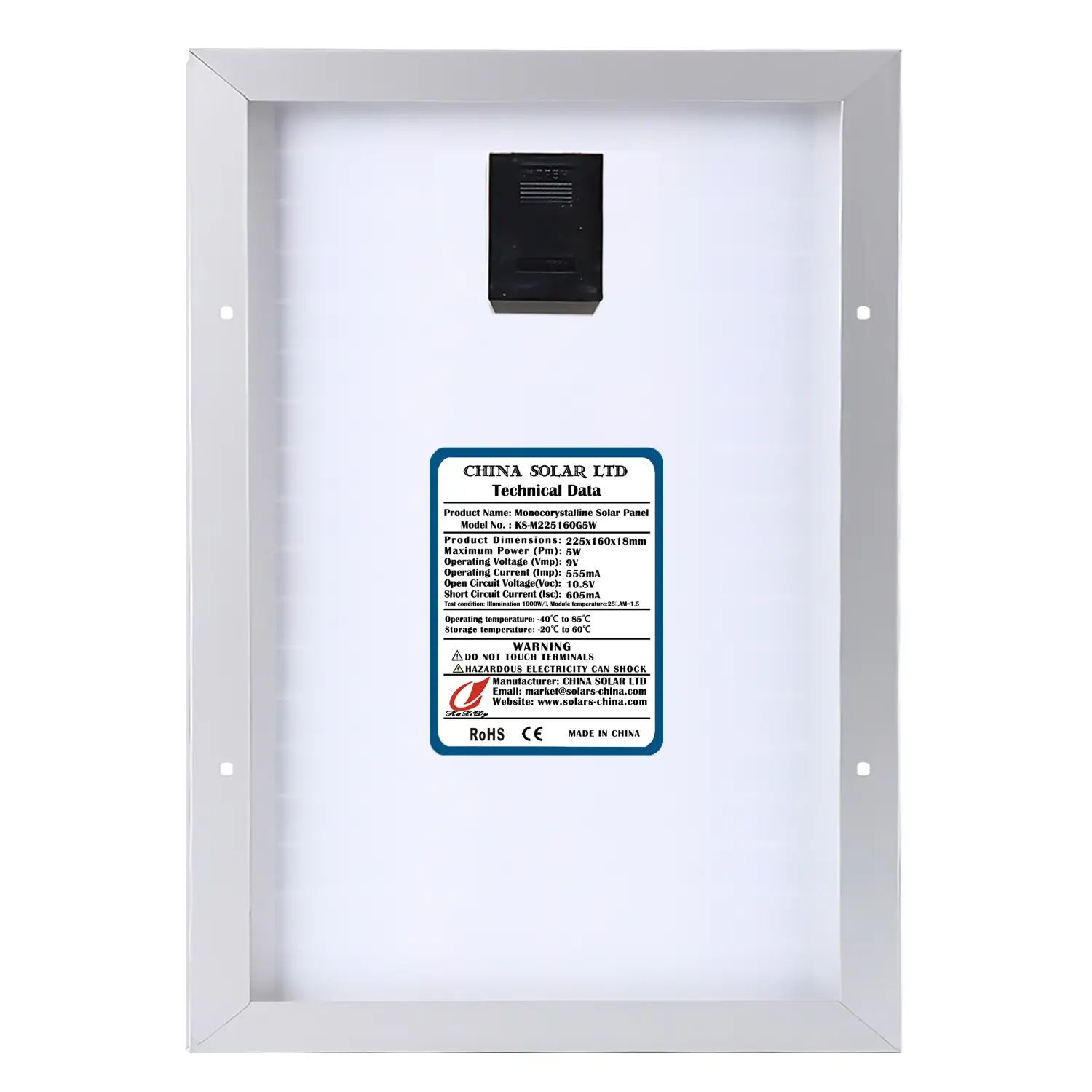 Painéis Solares Fotovoltaico 5W
