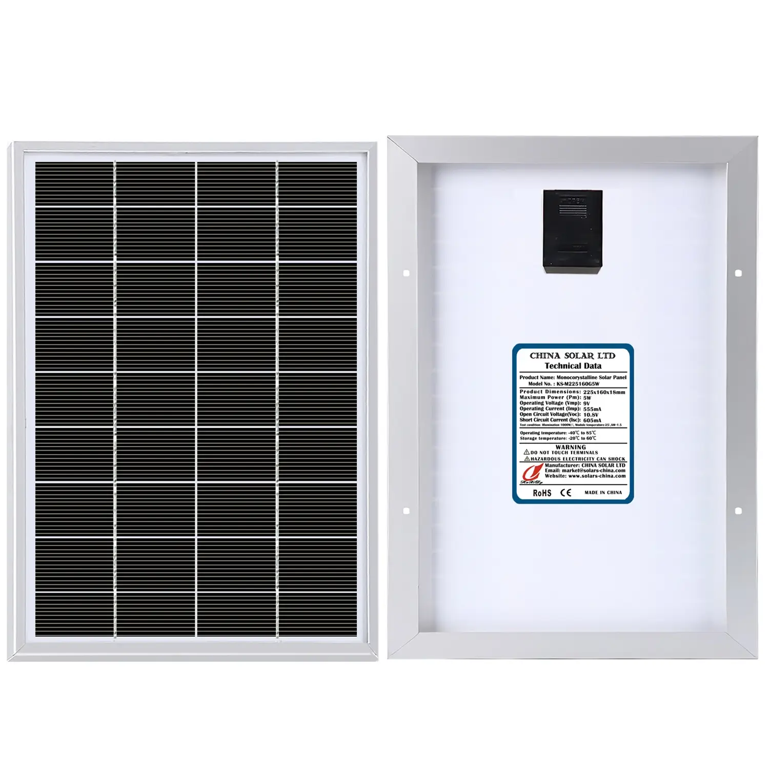 Painel Fotovoltaico 5W