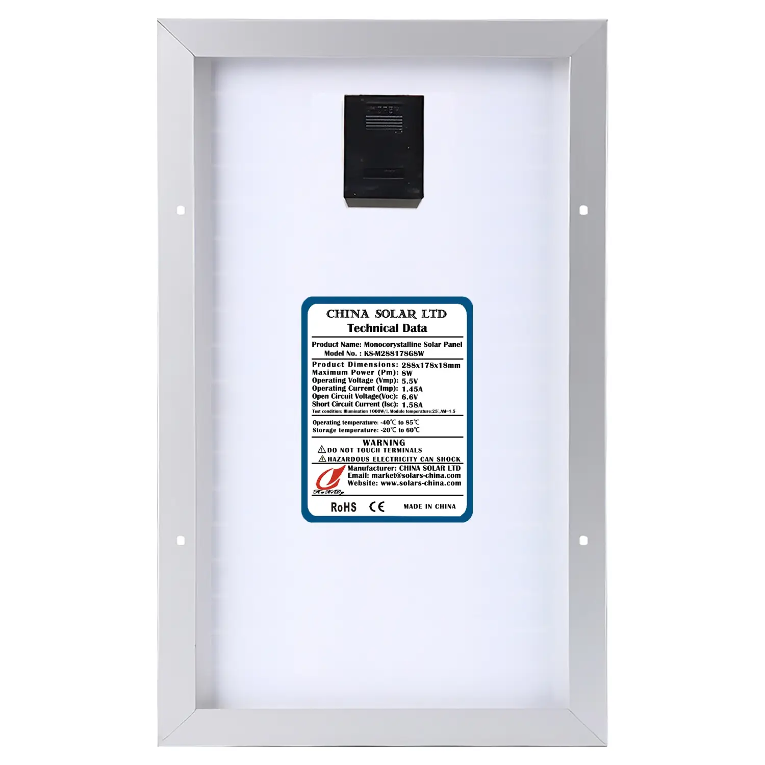 Módulo Solar Monocristalino 5,5V