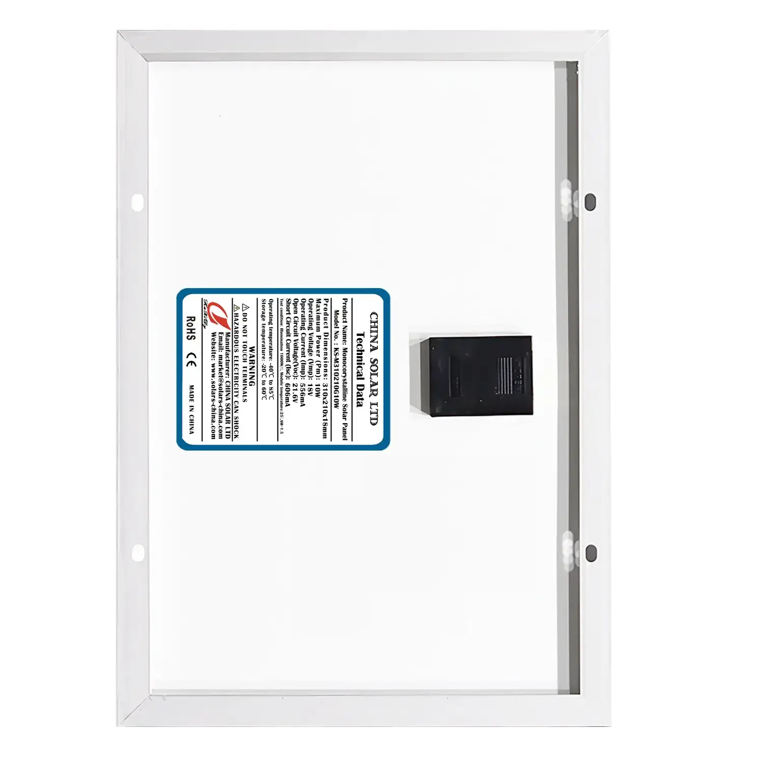 Módulo Solar Monocristalino 10W