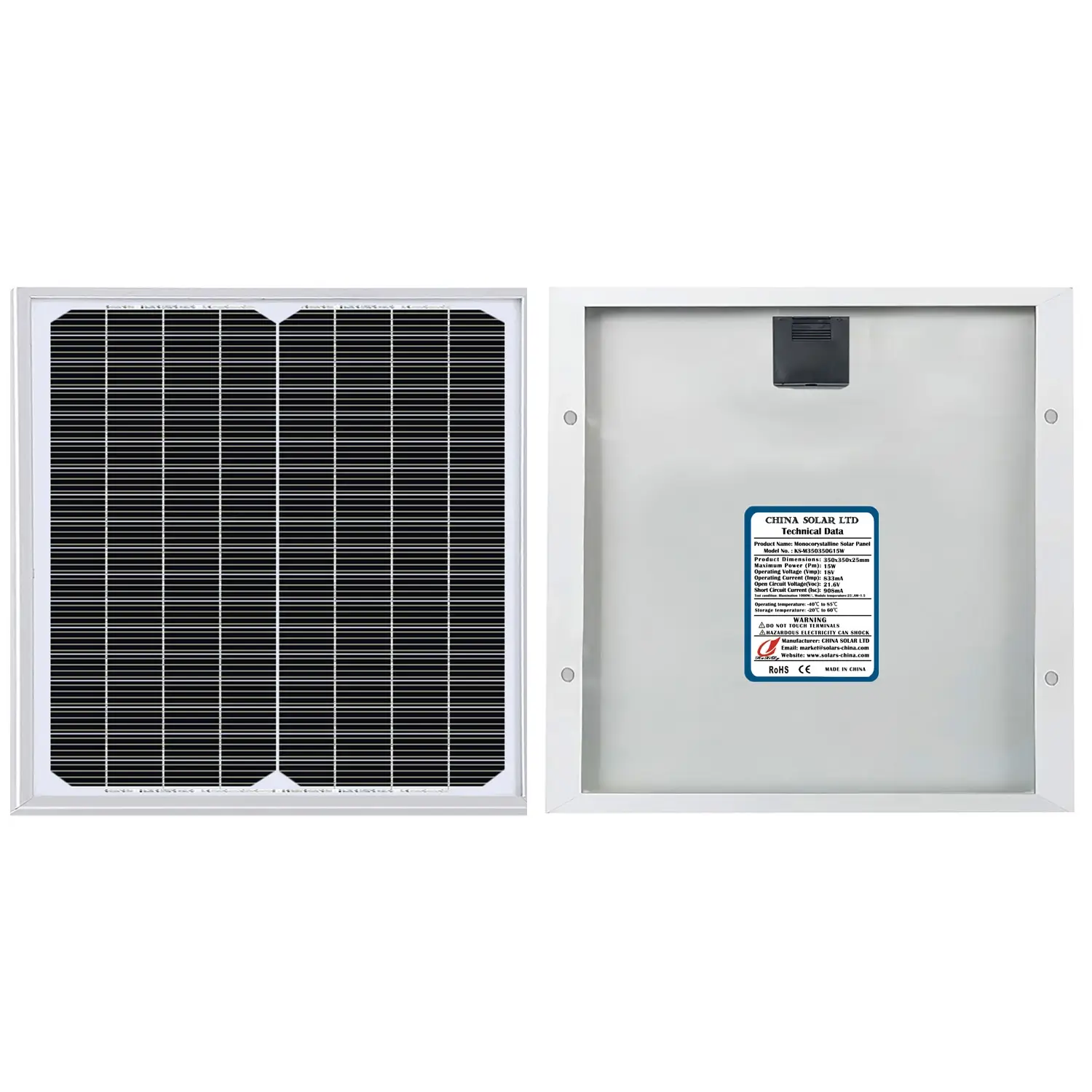 Módulo Painéis Solares 15W
