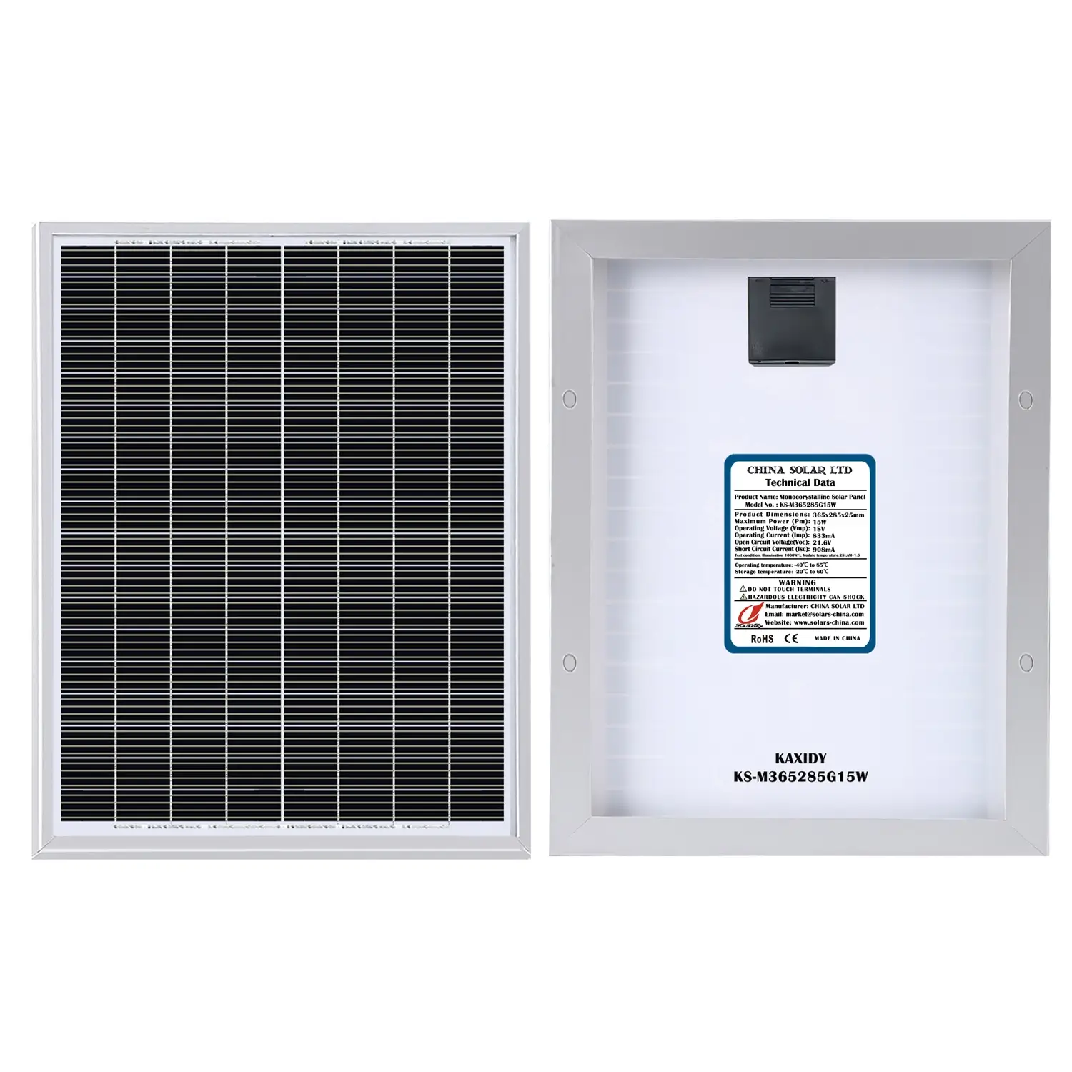 Módulo Painéis Solares 15W