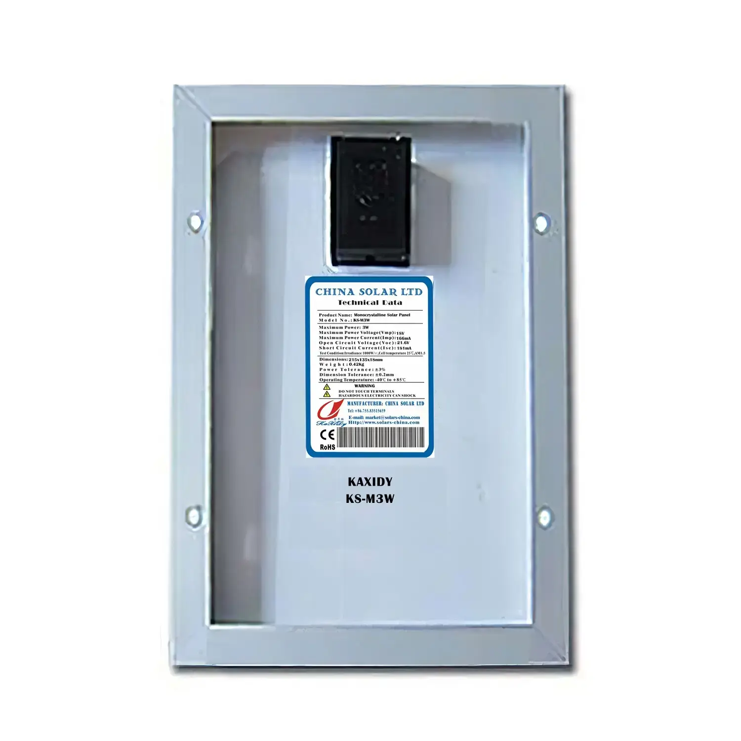Painel Solar Fotovoltaico 3W