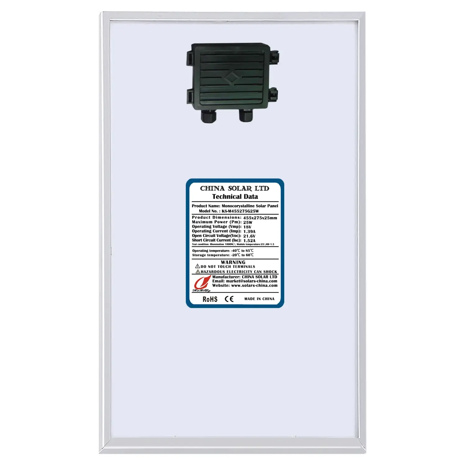 Painéis Solares 25W