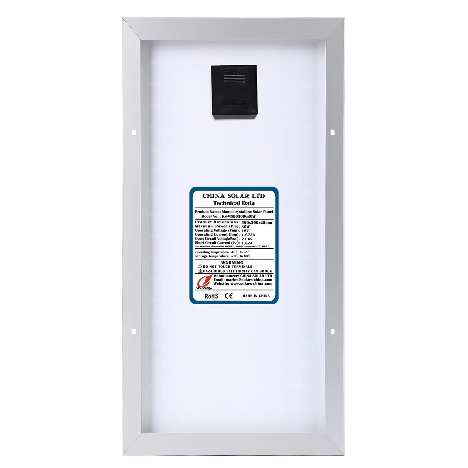 Painéis Solares Fotovoltaico 30W