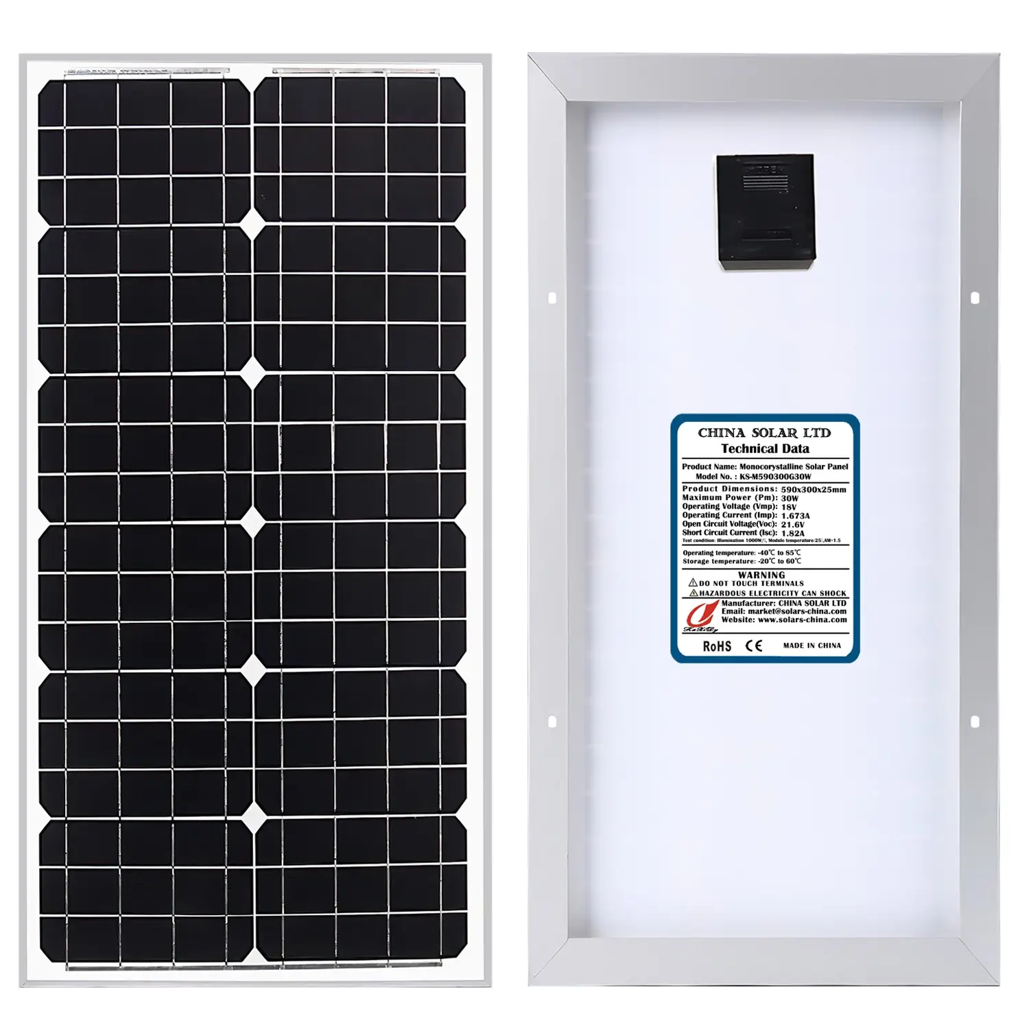 Modulo Fotovoltaico 30W