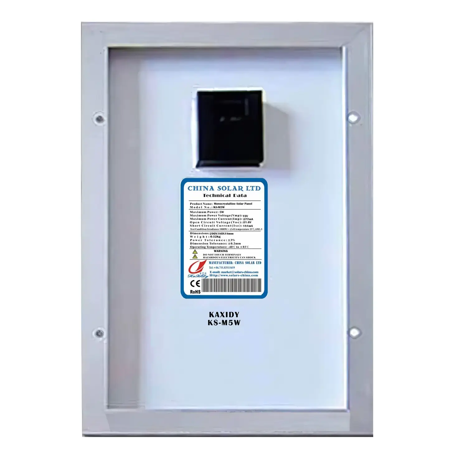 Painel Solar Fotovoltaico 5W