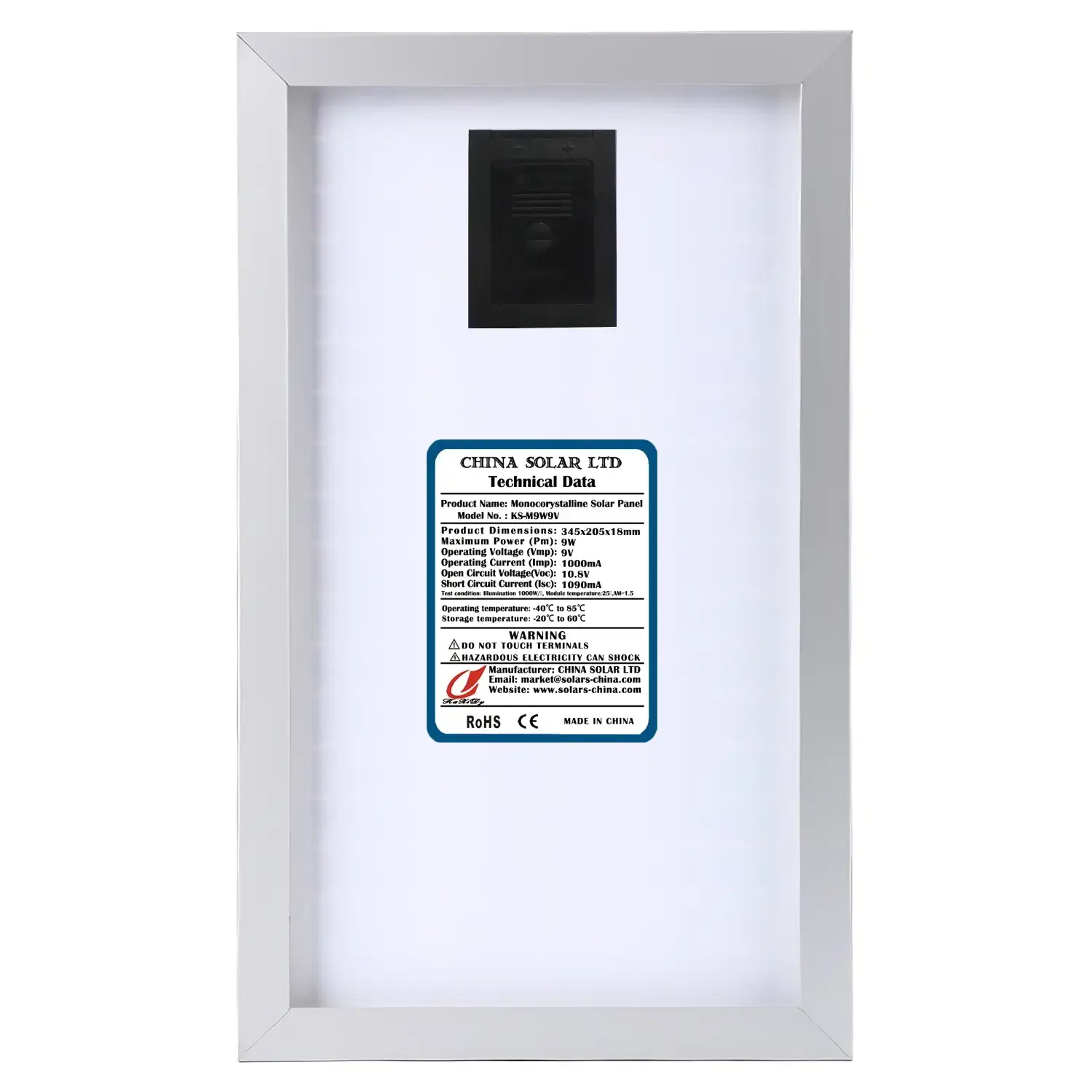 Painéis Solares 9W