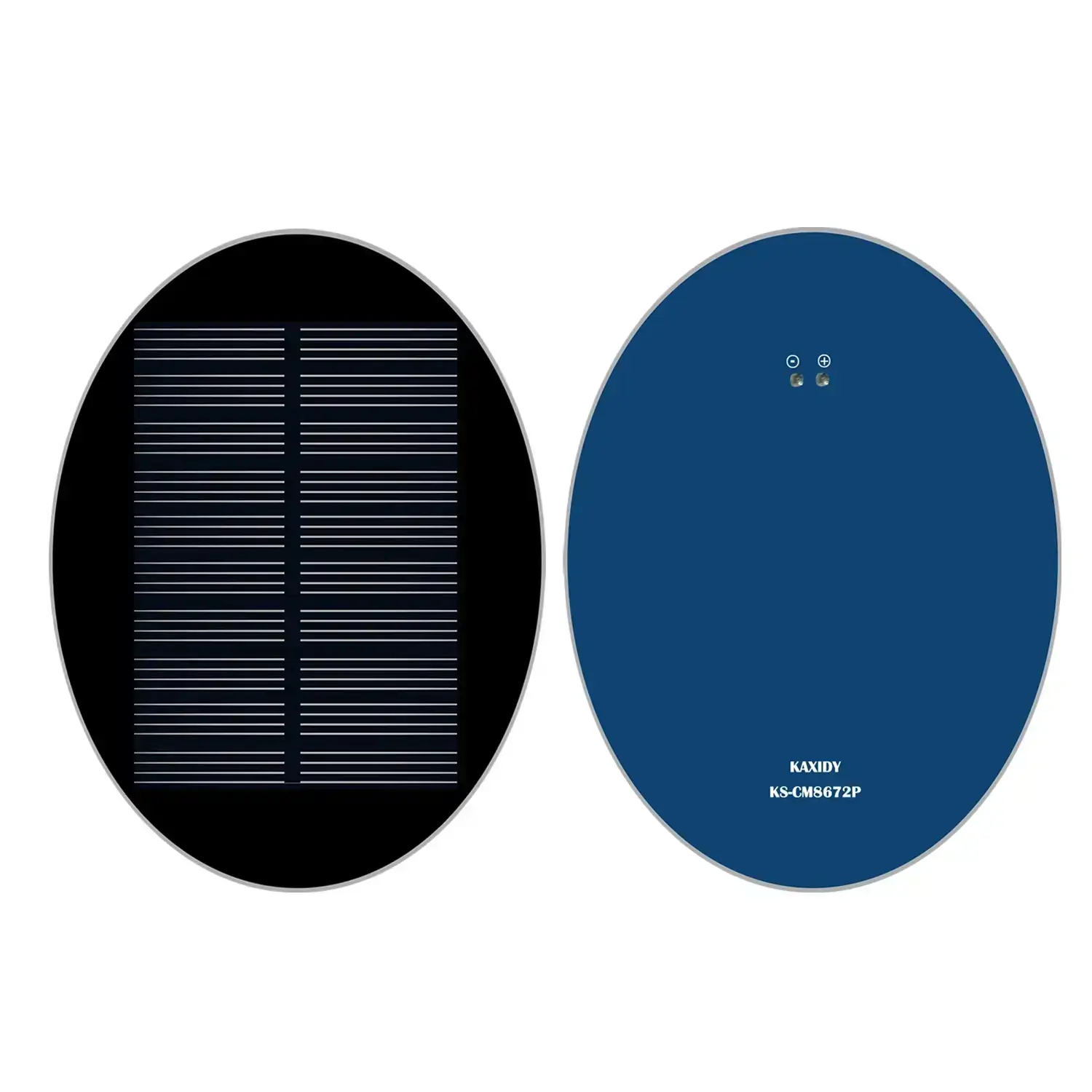 5V painéis solares redondos