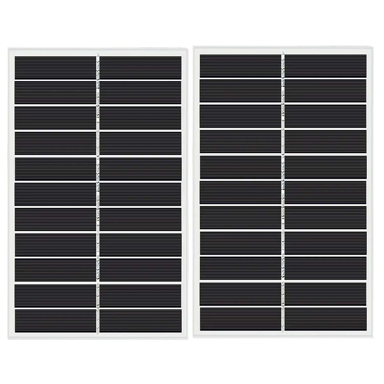 Preto Painel Fotovoltaico 5,5V