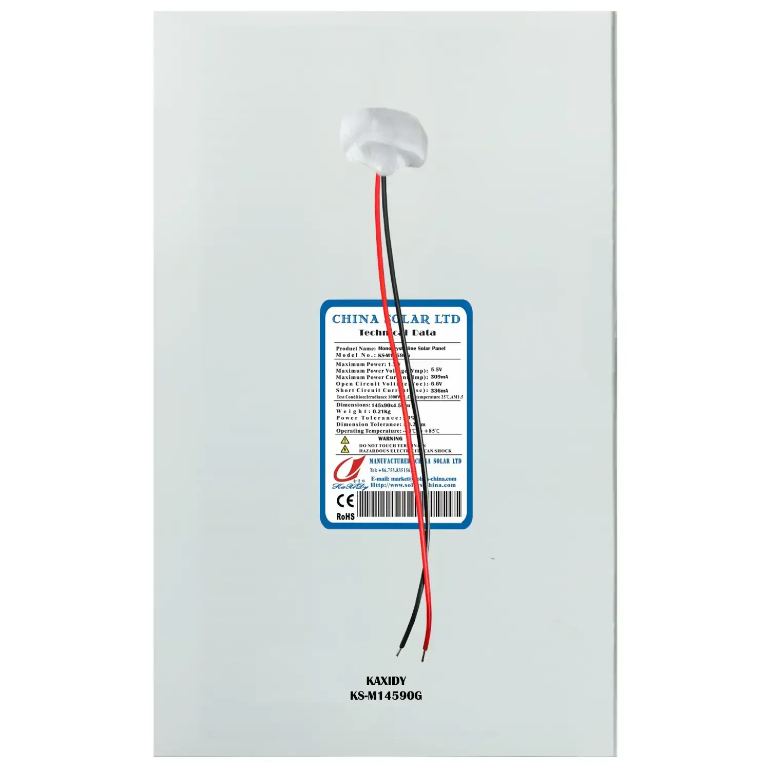 Painel Solar Monocristalino 5V