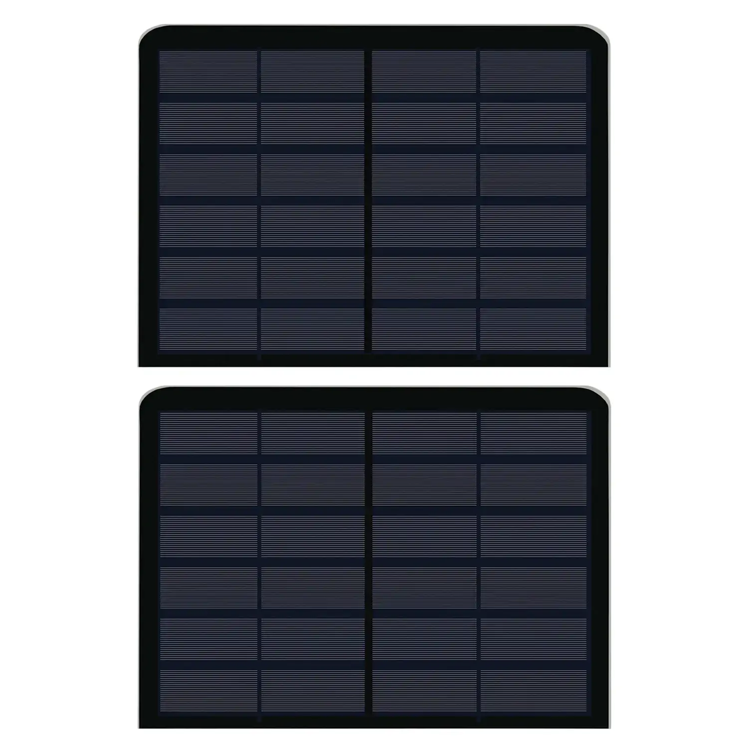 Preto Painéis Solares 6V