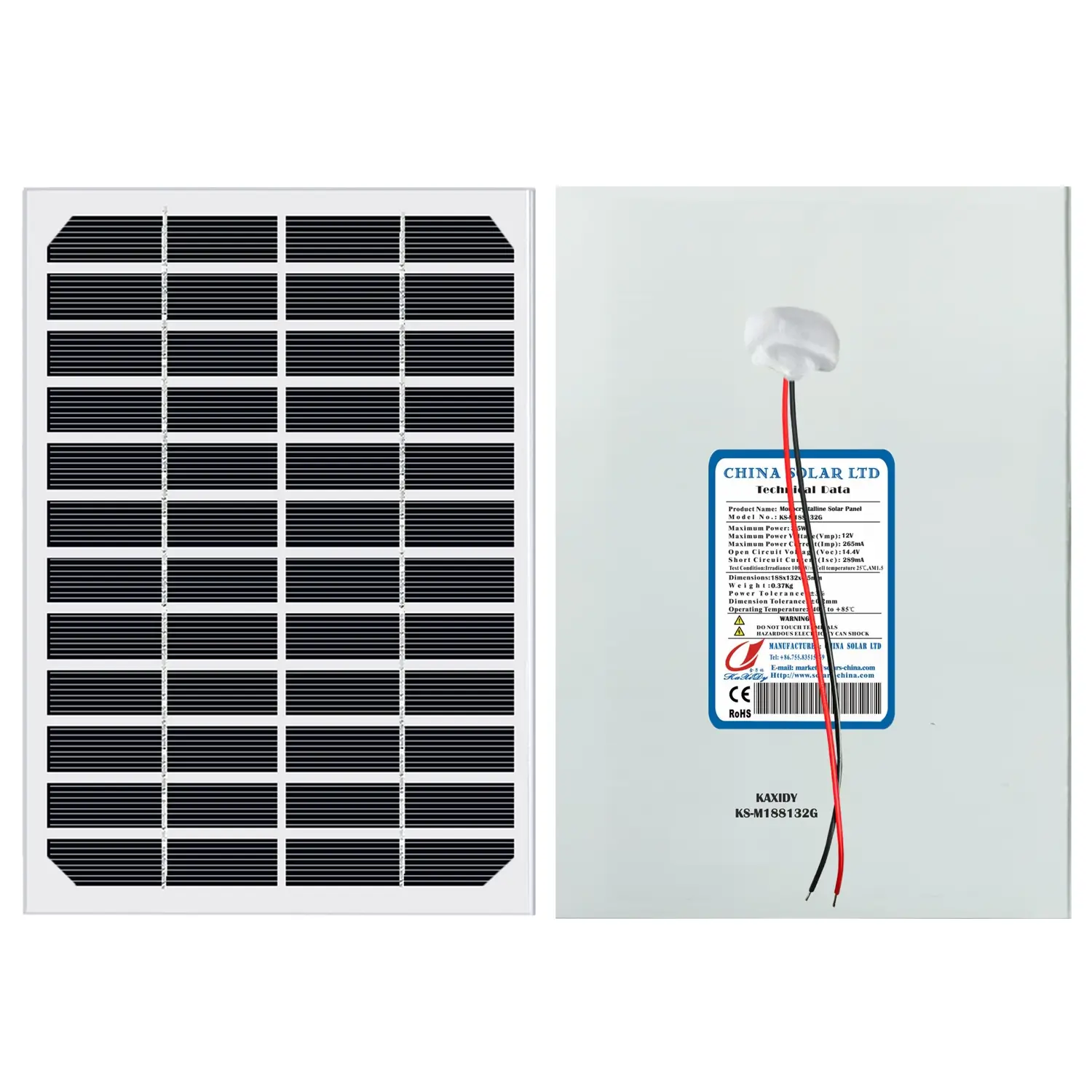Painel Fotovoltaico 3W