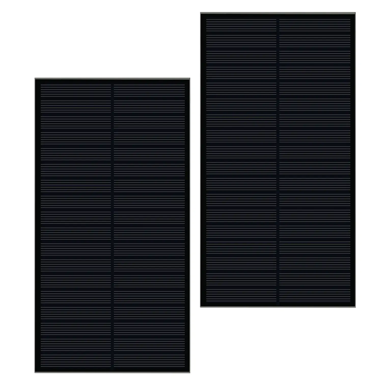Preto Painel Solar 12V