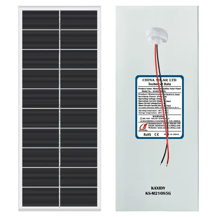 5V Painéis Solares