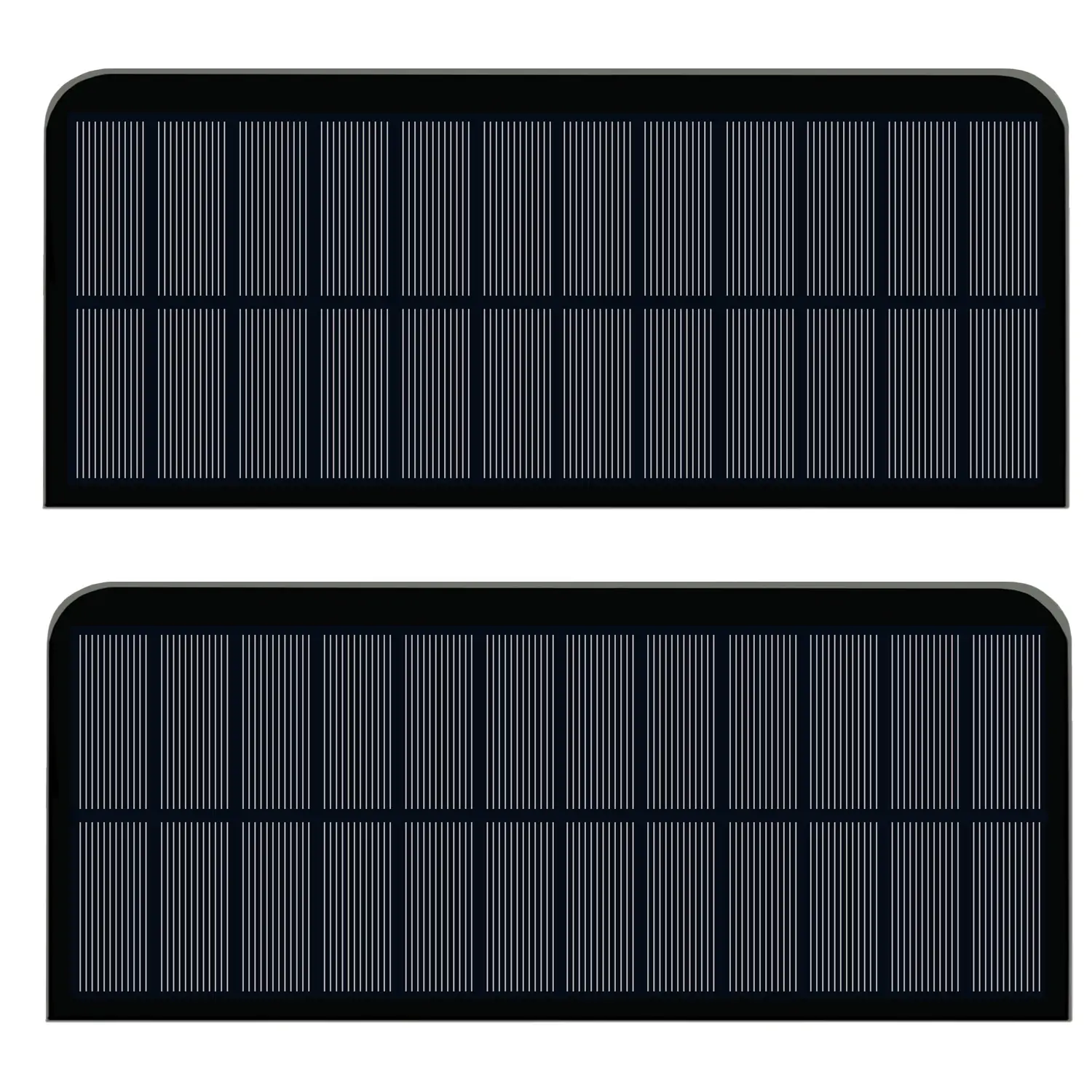 Preto Painel Fotovoltaico 3W