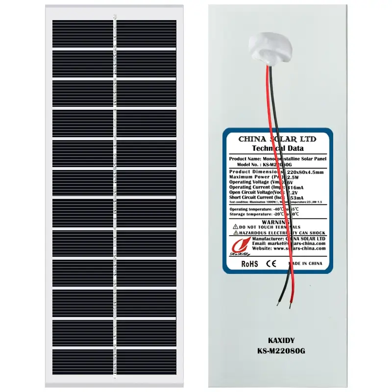 6V Painel Solar