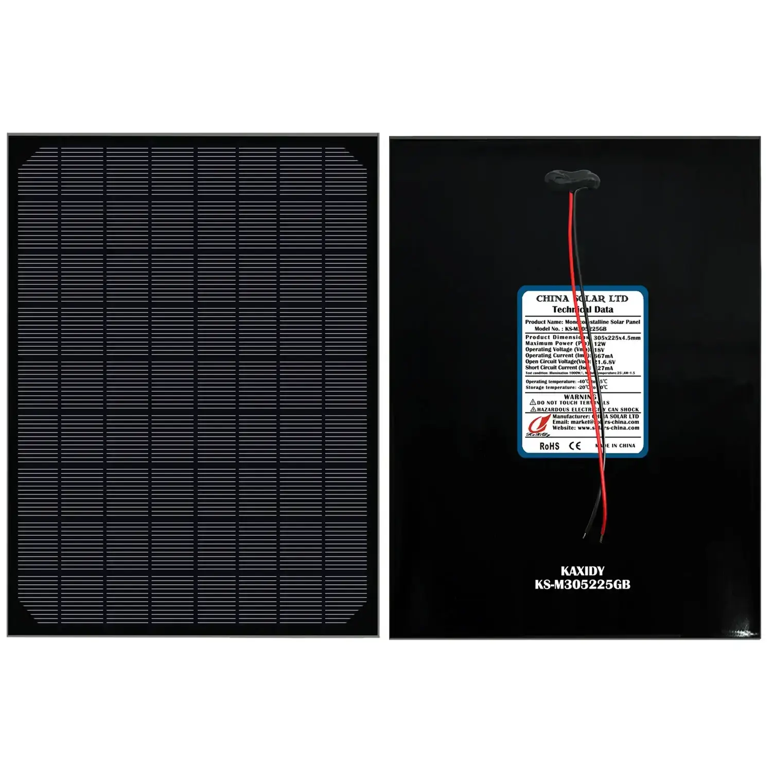 Painéis Solares 10W