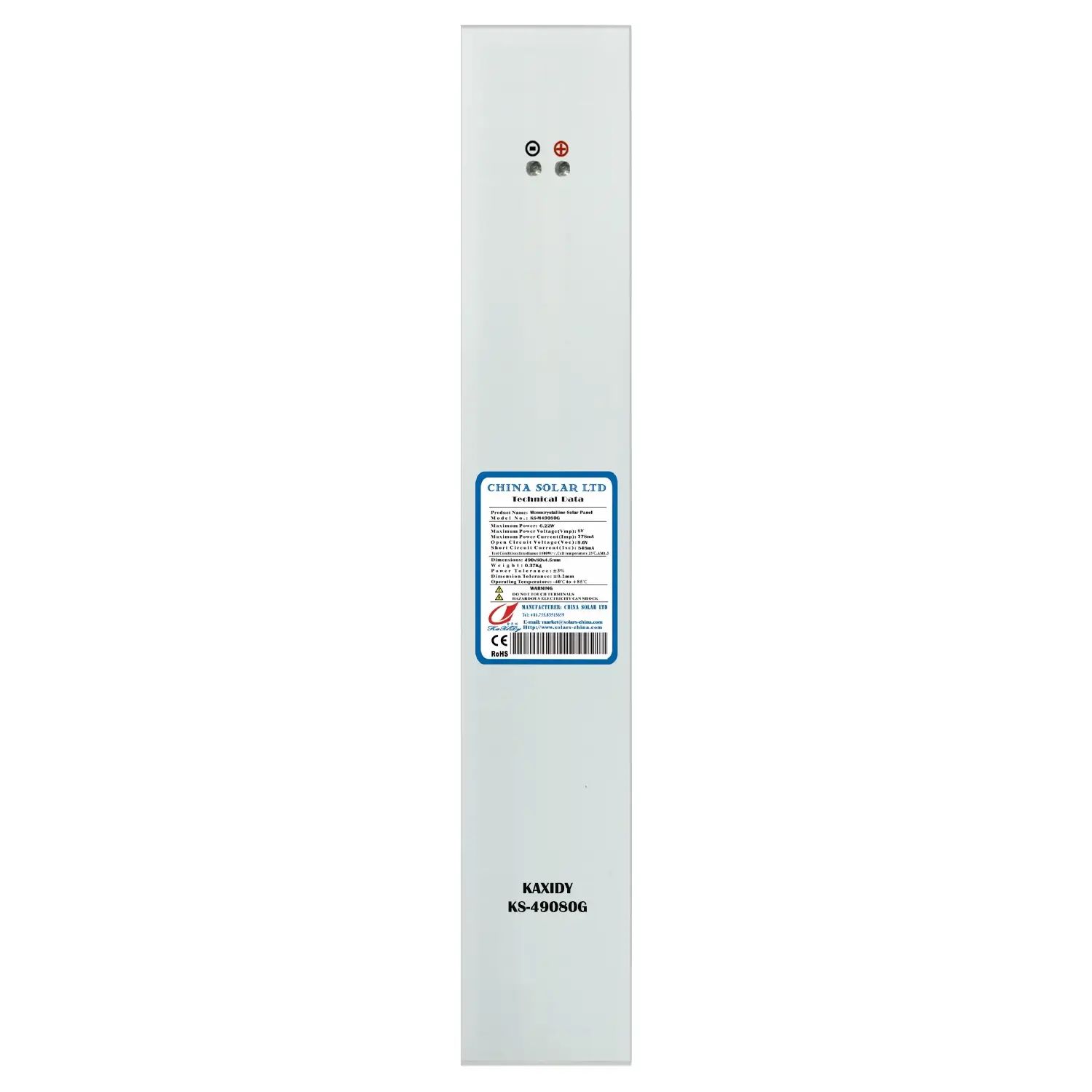6W Painel Solar Fotovoltaico