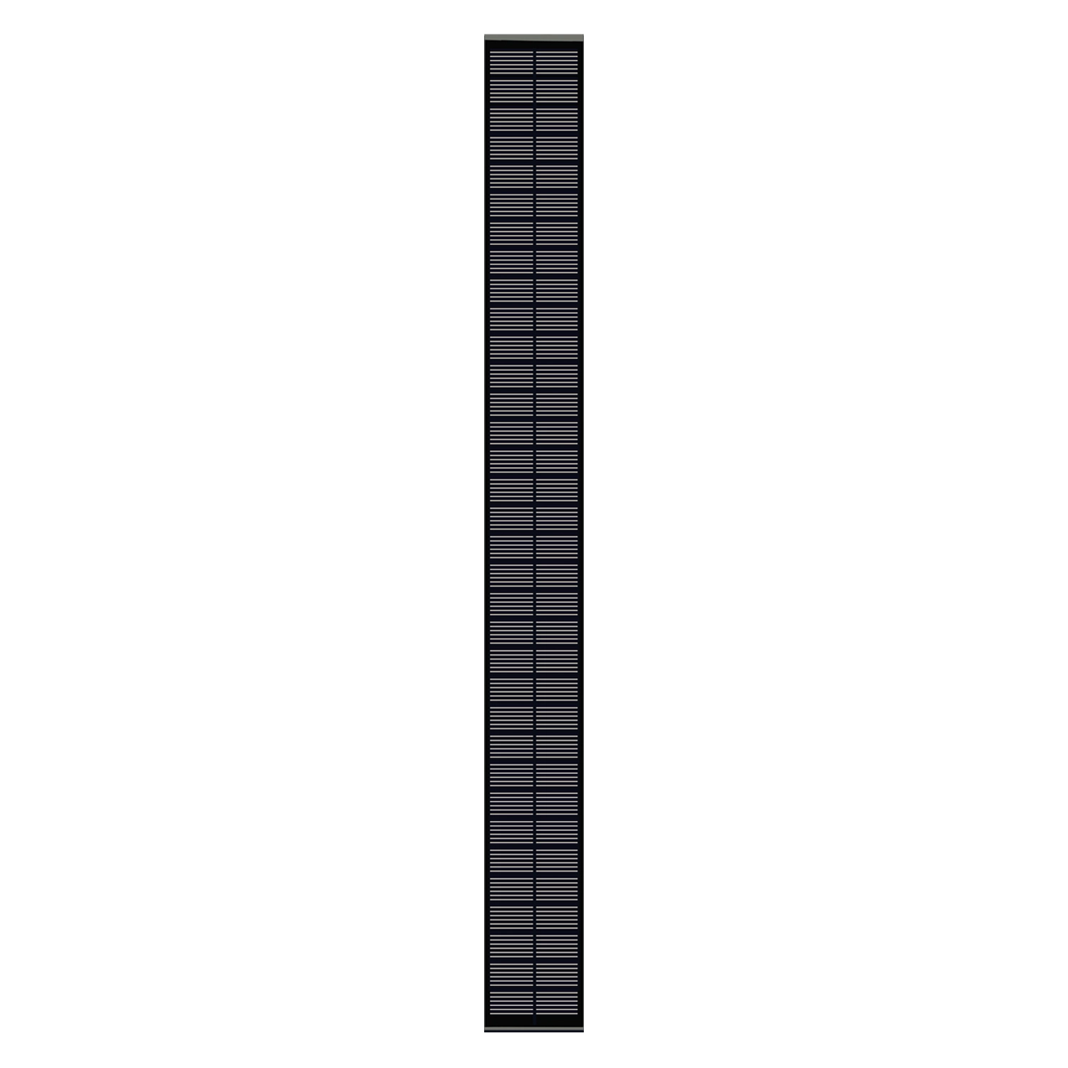 3W Preto Painel Solar