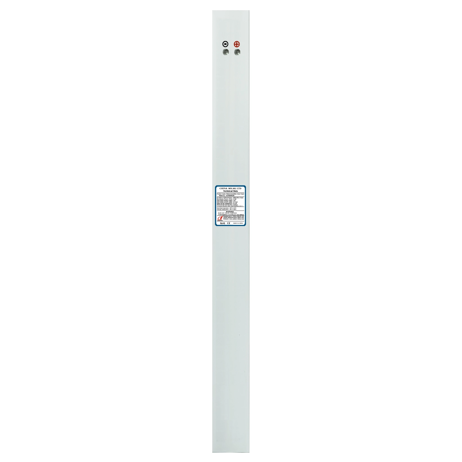 5W Painel Solar Longo