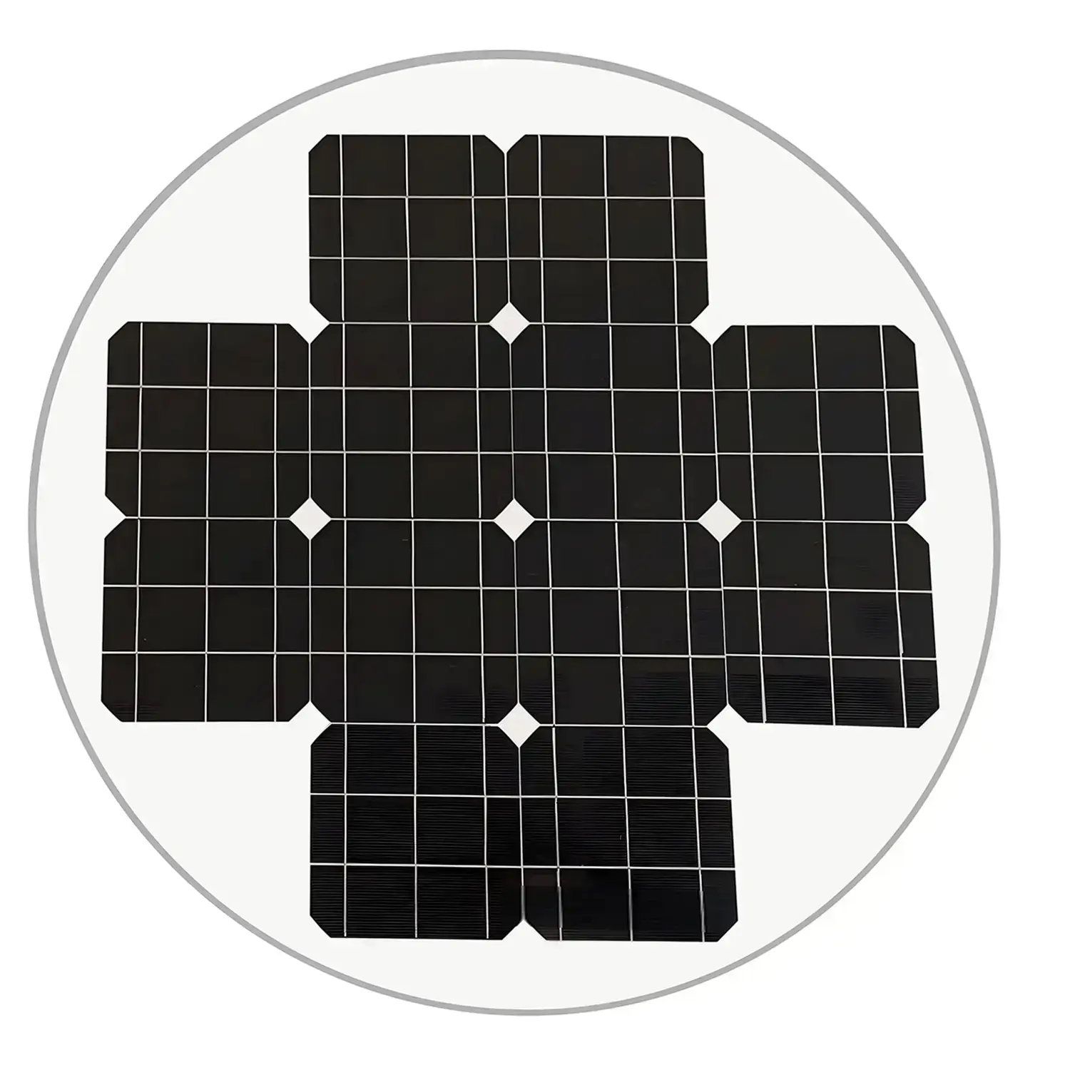 60W Painéis Solares Redondos